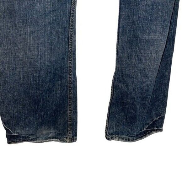 American Eagle Relaxed Fit Denim Blue Jeans Denim Men's Size 32 - Picture 5 of 8